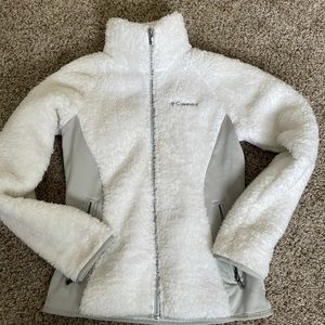 White Columbia jacket